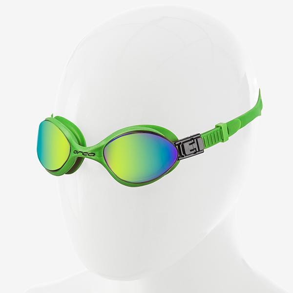 orca Swim Goggles & Masks Lime Green/Mirror Killa 180º Swimming Goggles FVA30010