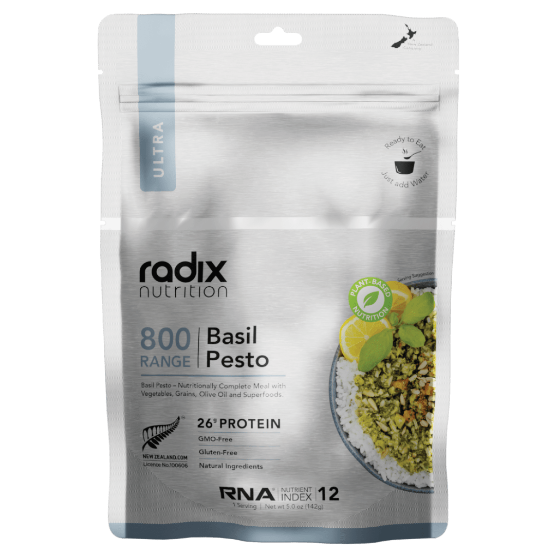 radix Dehydrated Meals Double Serve (800 kcal) / Basil Pesto Ultra Meals v8.0 9421907102719