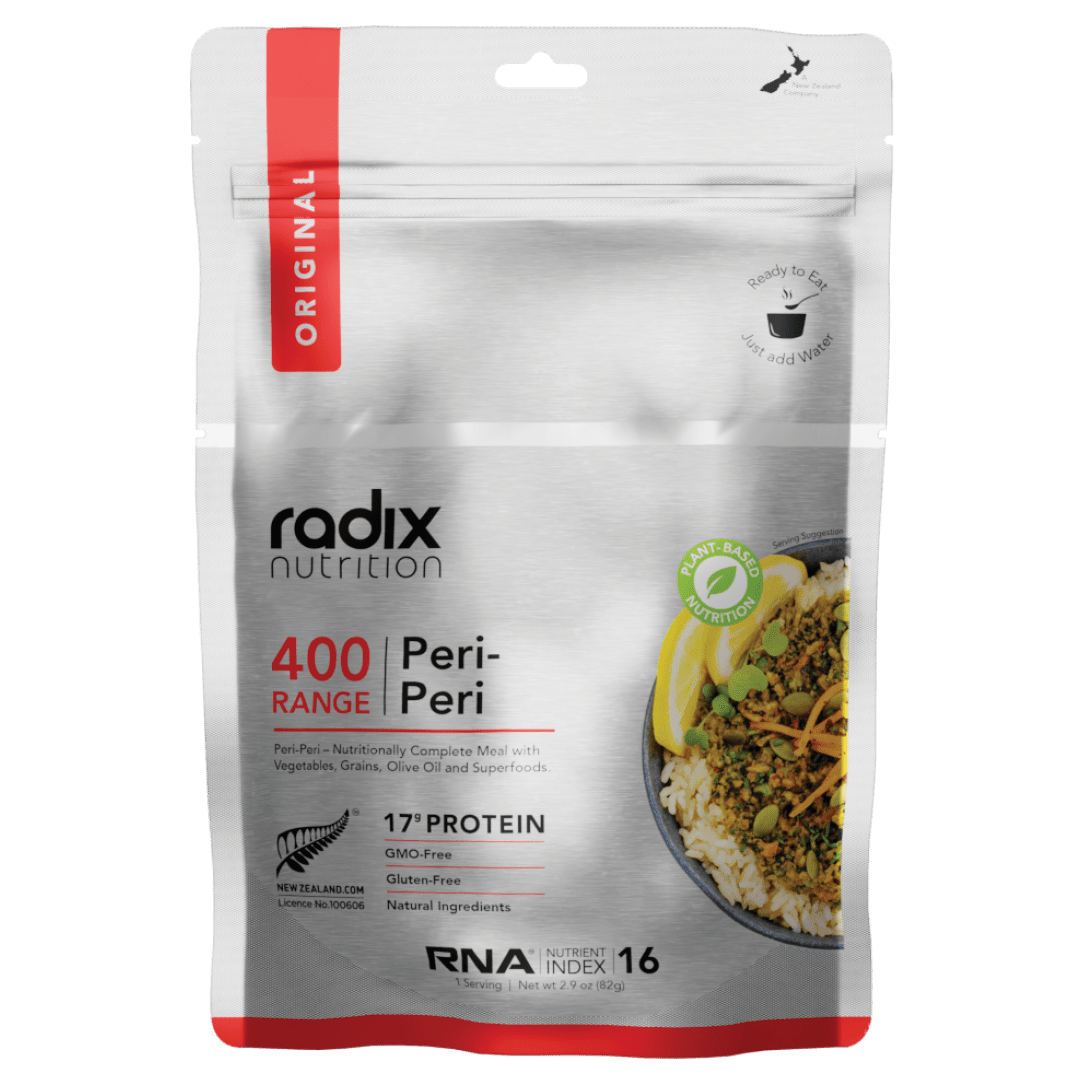 radix Dehydrated Meals Single Serve (400 kcal) / Peri-Peri Original Meals v8.0 9421907102795