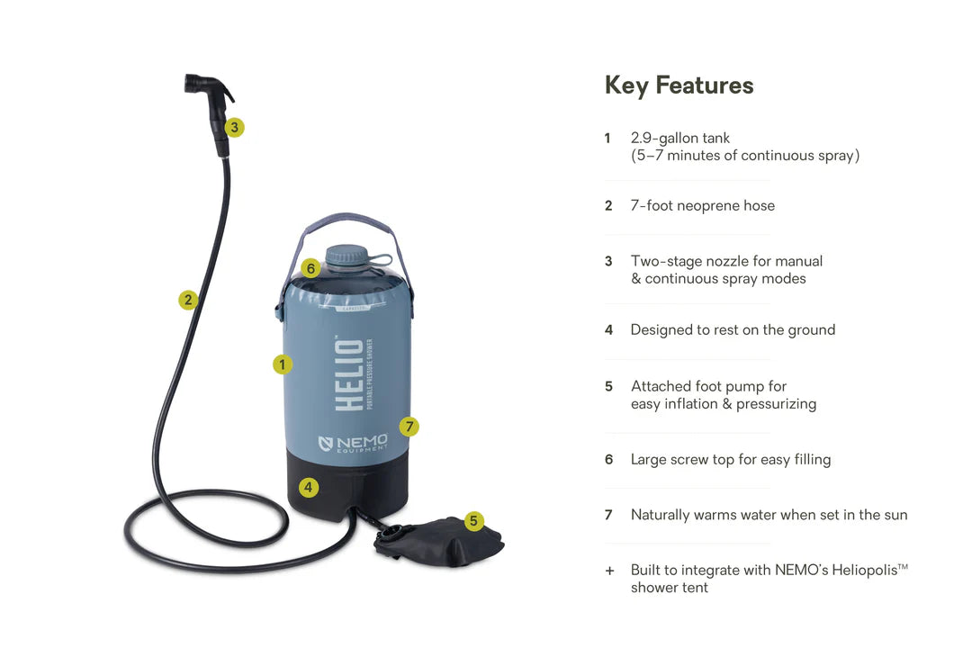 Helio Pressure Shower