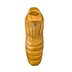 Nemo Disco down sleeping bag in Chai gold, laid flat from above