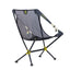 Nemo Moonlite Reclining Camp Chair in Black Pearl, three-quarter view