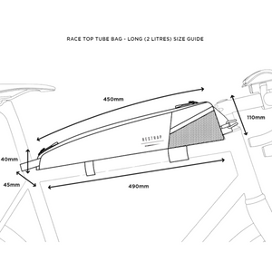 Race Top Tube Bag