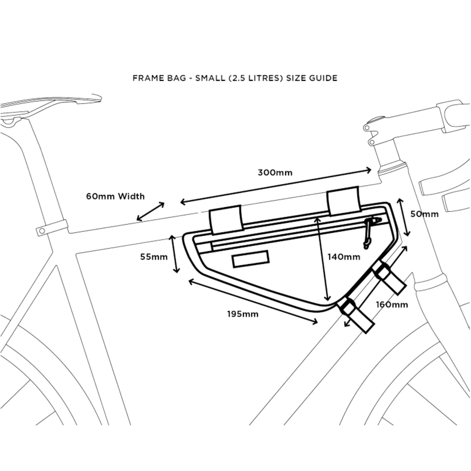 Bikepacking Frame Bag