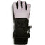 Lavender XTM Les Alpes Kids Glove, lavender back of hand and fingers over a black lower hand and fleece cuff