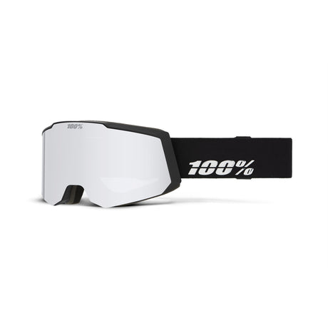 Snowcraft S AF Goggle Black - HiPER Grey-Blue w/ Silver Mirror