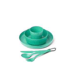 Sea to Summit Dinnerware Set Cabbage Camp Dinnerware Set w/ Mesh Sack - [6 Piece] 054303