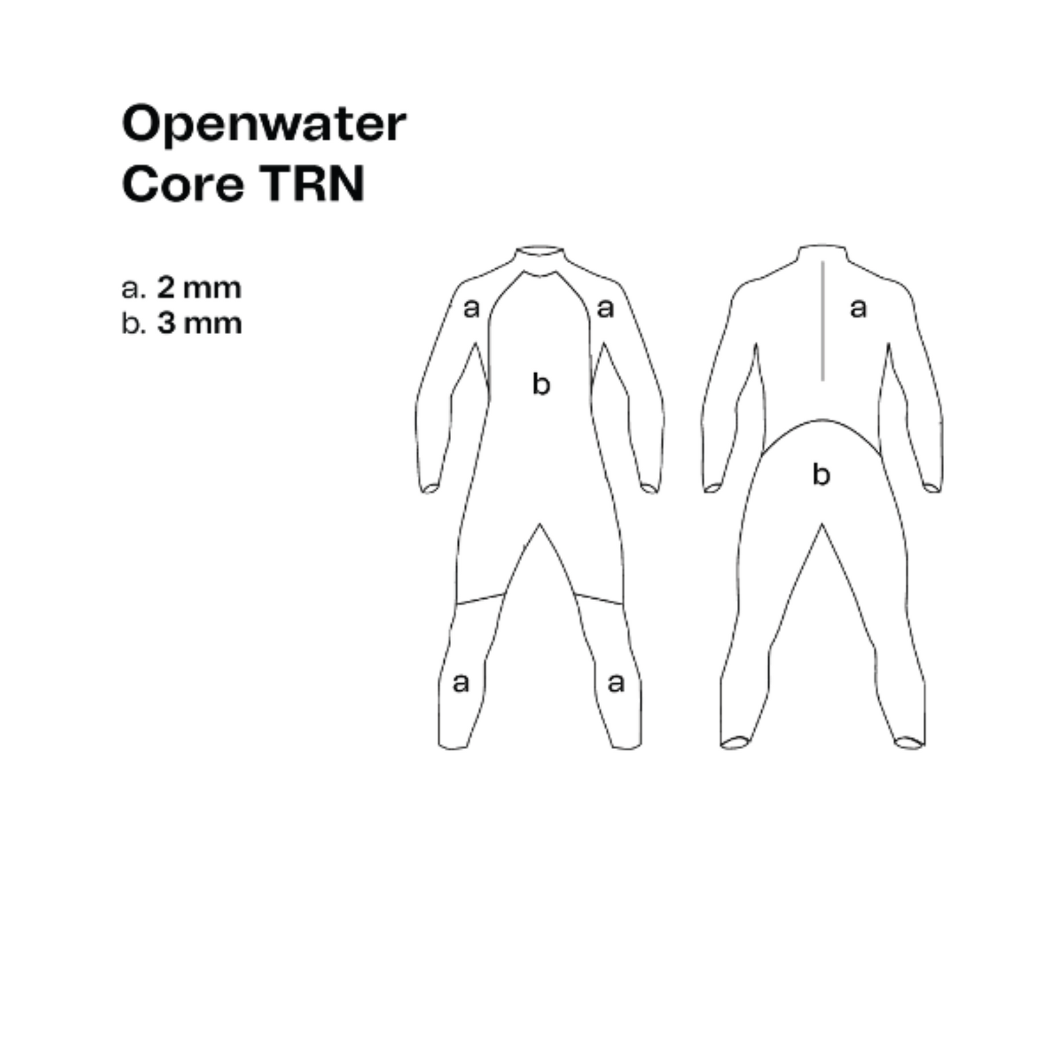 OpenWater Core TRN Womens Wetsuit - CLEARANCE*