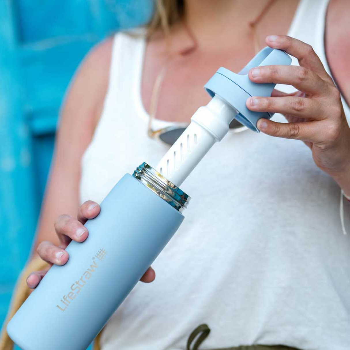 Go 2.0 Stainless Steel Water Filter Bottle