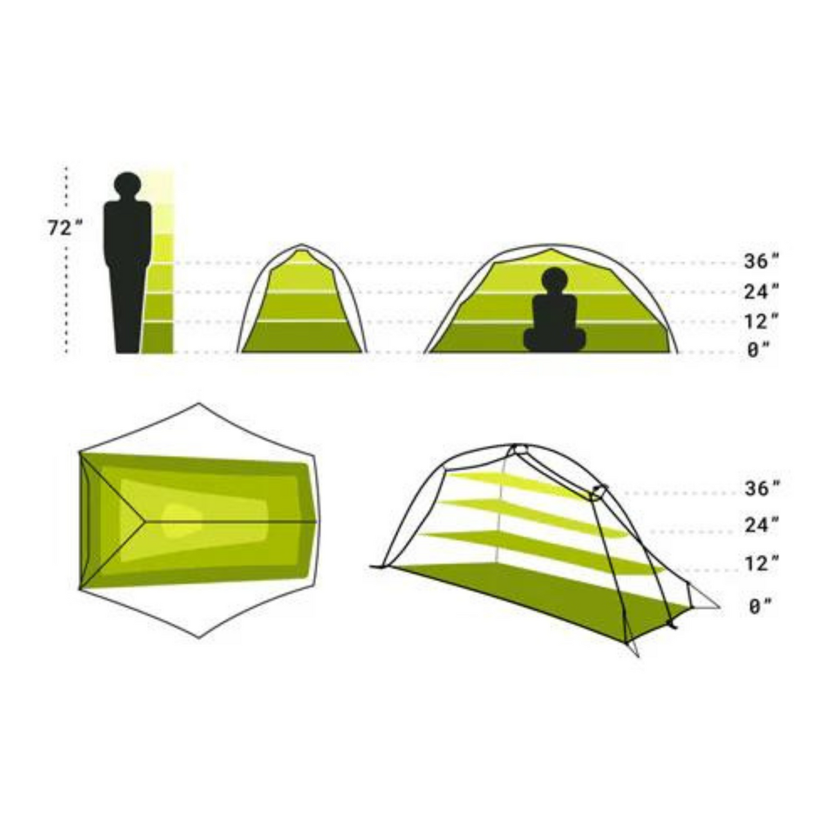 Hornet OSMO Ultralight Backpacking Tent (Updated)