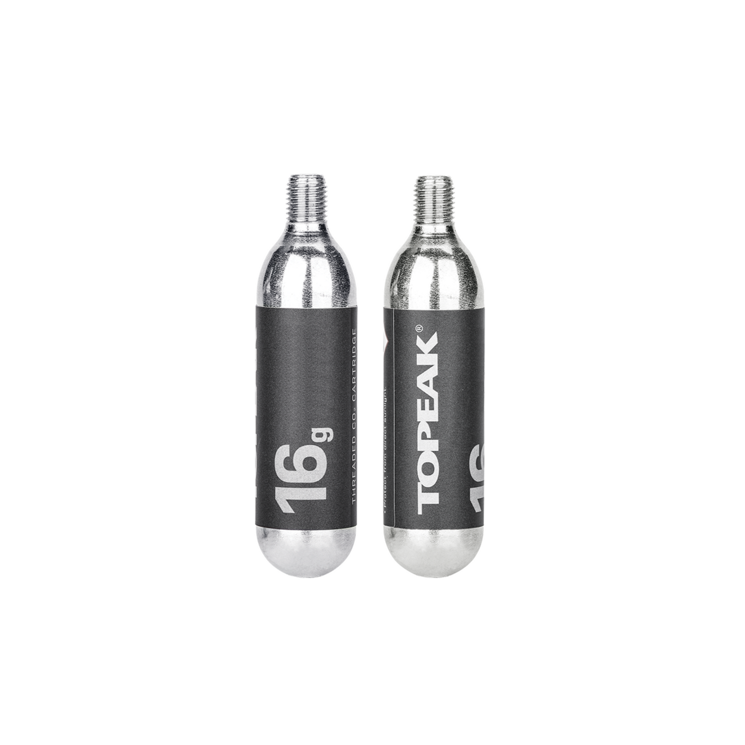 16 Gram CO2 Cartridge w/ Thread (2PK)