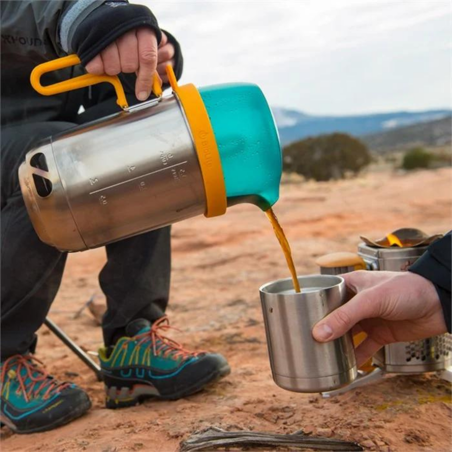 CampStove Kettle & Coffee Set