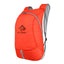 Sea to Summit Ultra-Sil Day Pack in Spicy Orange, front view showing the curved zip