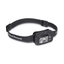 Black Diamond Spot 400 headlamp in Graphite with grey headband, three-quarter view