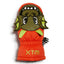 XTM Kids Puppet snow mitt in Dragon design, close-up of the dragon face and fins