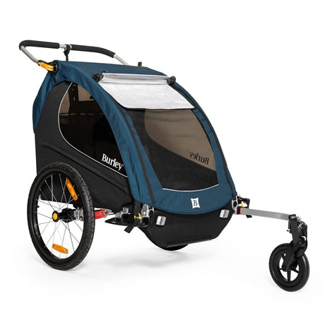 Burley Encore X Double bike trailer, blue
