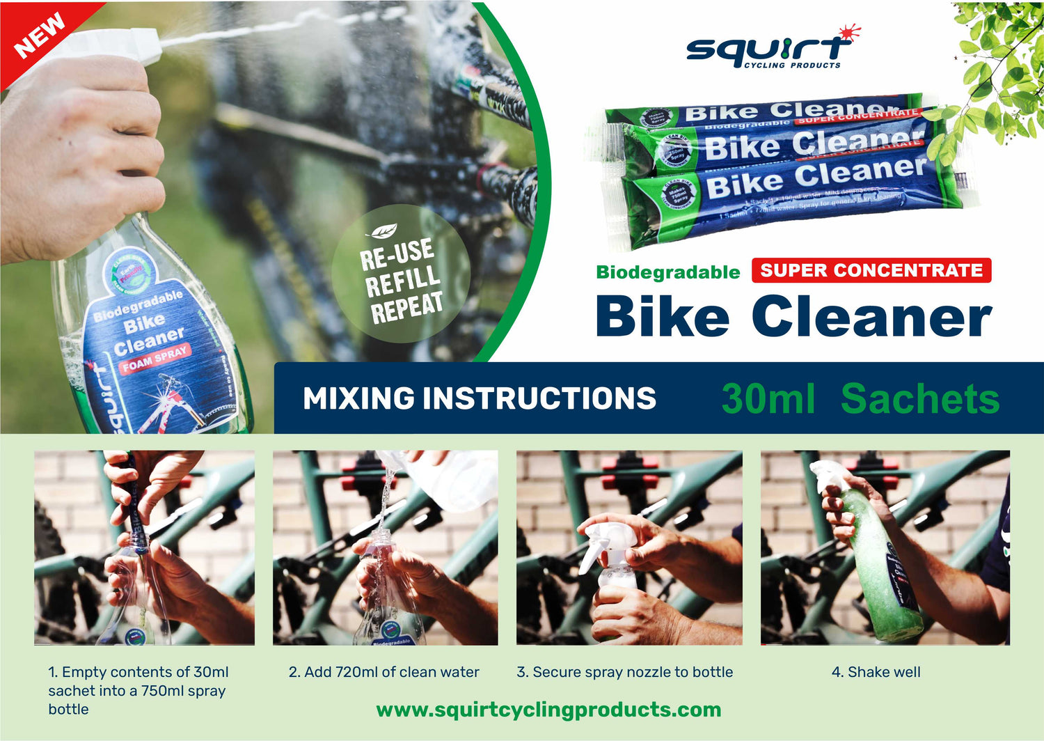 Squirt Bike Cleaner