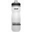 CamelBak Podium Chill in White/Black, white bottle with black cap and black Podium logo