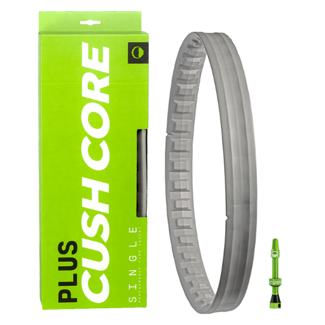 CushCore Plus Single box with one foam insert and one green valve