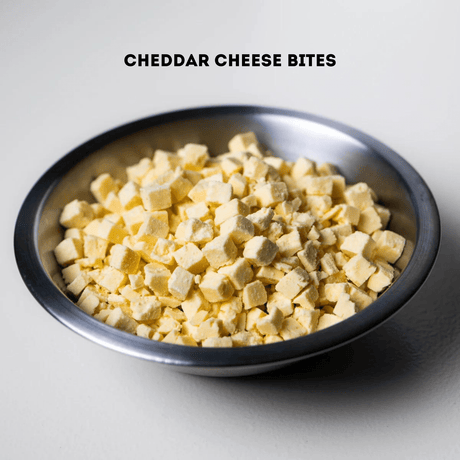 Campers Pantry Dehydrated Meals Single (200g) / Cheddar Cheese Bites Freeze-dried Cheese CPCC20019