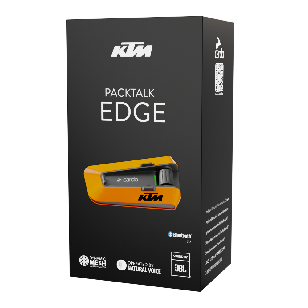 Cardo Packtalk Edge Helmet Intercom - Duo 7