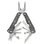 Gerber Truss multi-tool in Stainless, pliers open and every tool fanned out