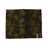 XTM Kids Microfleece X neck gaiter in Army Camo green camouflage fleece, laid flat