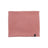 XTM Kids Microfleece X neck warmer in Dusty Rose pink fleece, laid flat with the XTM clamp label