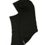 XTM Kids Blindside balaclava in Black, side view showing the face opening and woven XTM label
