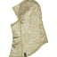 Stone Caves XTM Blindside Balaclava laid flat in side profile, marbled sage and khaki print