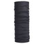 XTM Scenic UPF50+ neck gaiter in Pavement dark charcoal with a panel of small breathing holes