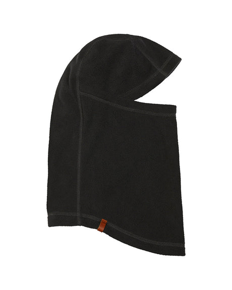 Shadow XTM Nano II microfleece balaclava, charcoal grey with contrast stitching, side view