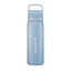 LifeStraw Water Bottle 500 ml / Icelandic Blue Go 2.0 Stainless Steel Water Filter Bottle LGV418IBWW