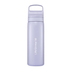 LifeStraw Water Bottle 500 ml / Provence Purple Go 2.0 Stainless Steel Water Filter Bottle LGV418PPWW