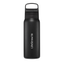 LifeStraw Water Bottle 700 ml / Black Go 2.0 Stainless Steel Water Filter Bottle LGV42SBKWW