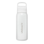 LifeStraw Water Bottle 700 ml / White Go 2.0 Stainless Steel Water Filter Bottle LGV42SWHWW