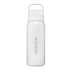 LifeStraw Water Bottle 700 ml / White Go 2.0 Stainless Steel Water Filter Bottle LGV42SWHWW