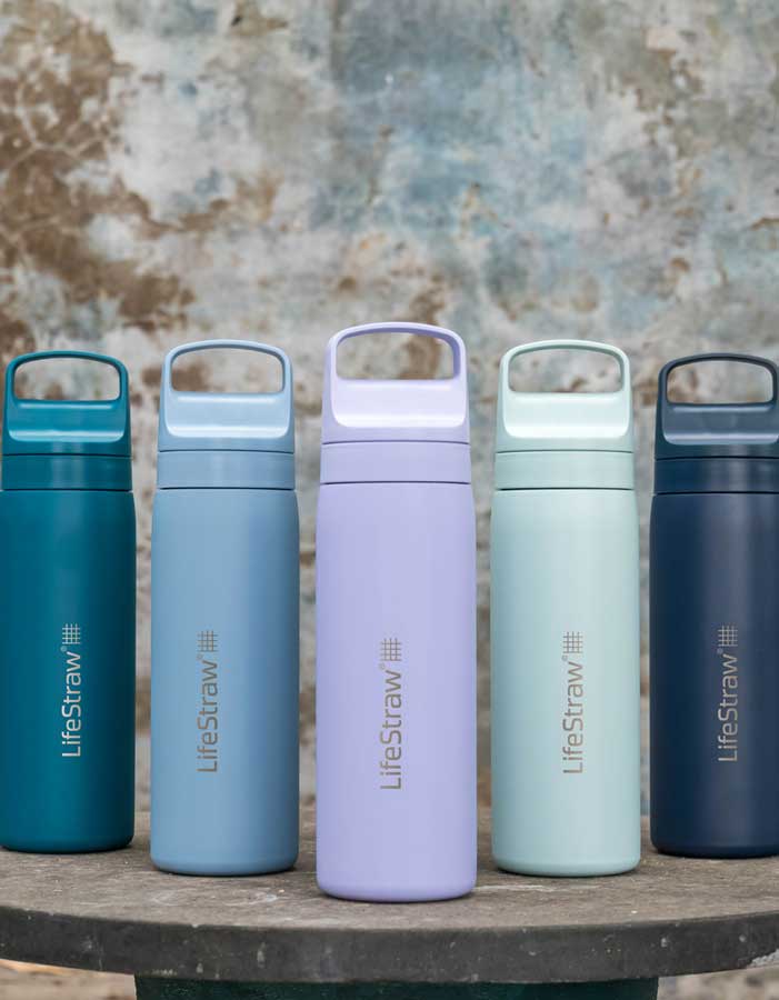 Go 2.0 Stainless Steel Water Filter Bottle