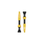 Lezyne CNC TLR 44 mm tubeless valve in gold anodised aluminium