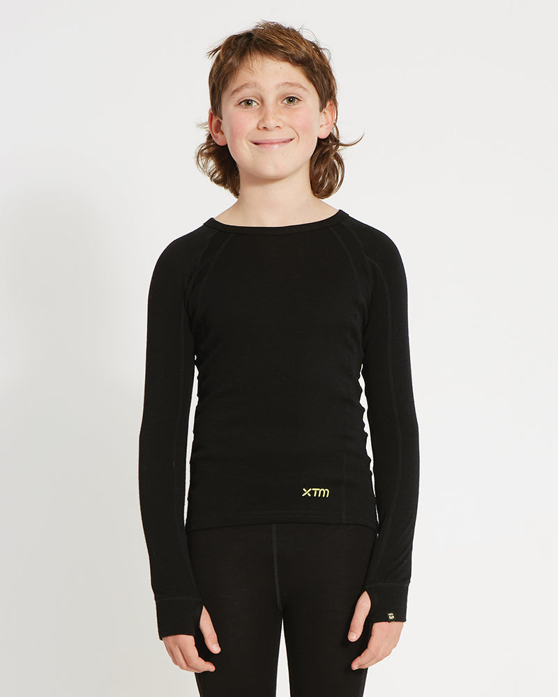 XTM Kids Alpine230 Merino 230gsm Long Sleeve Thermal Top