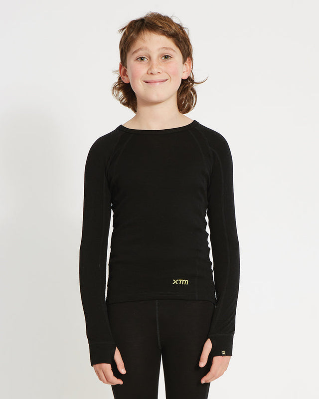 XTM Kids Alpine230 Merino 230gsm Long Sleeve Thermal Top
