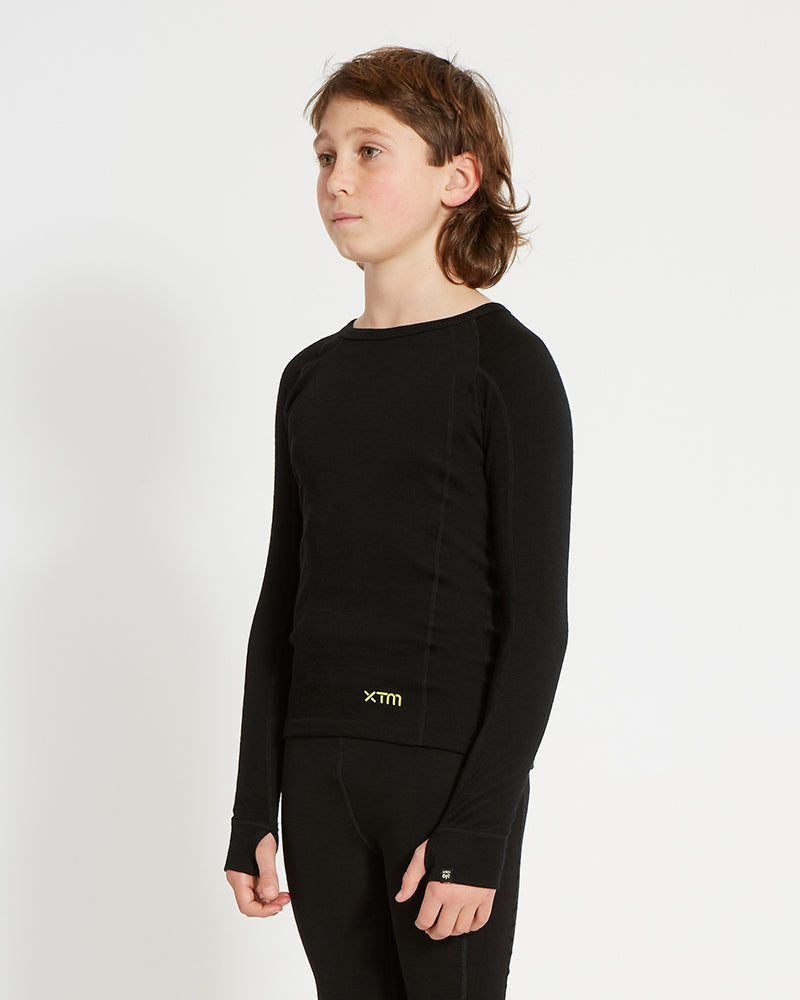 XTM Kids Alpine230 Merino 230gsm Long Sleeve Thermal Top