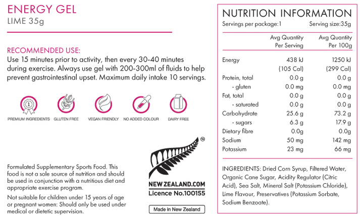 Energy Gel