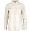 Sand XTM Cumberland long sleeve hike shirt on its own, front view with collar and button cuffs