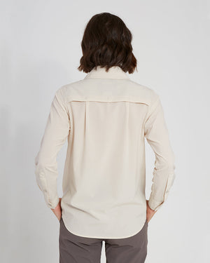 XTM Womens Cumberland Hike Long-Sleeve Shirt Stone