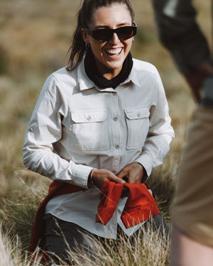 XTM Womens Cumberland Hike Long-Sleeve Shirt Stone