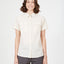 Sand XTM Cumberland short sleeve hiking shirt worn buttoned, front view