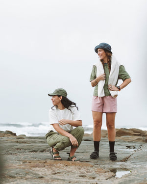 XTM Womens Tea Tree Hemp-Blend Hiking Short-Sleeve Shirt