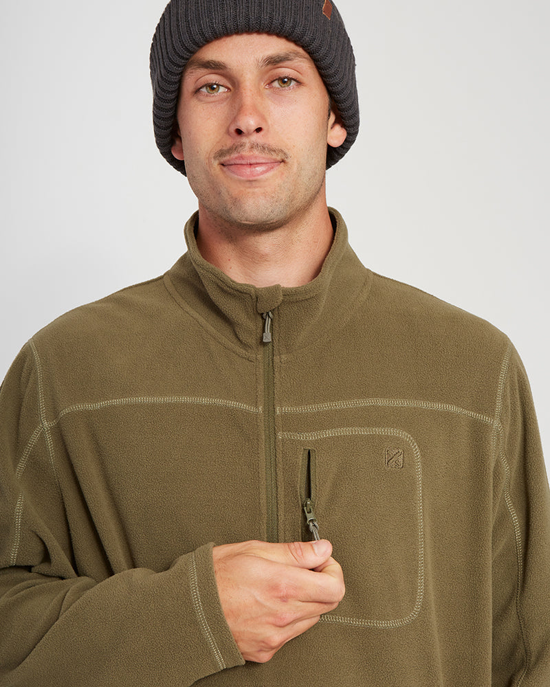 Marengo 1/4 Zip Neck Mens Seawool Fleece