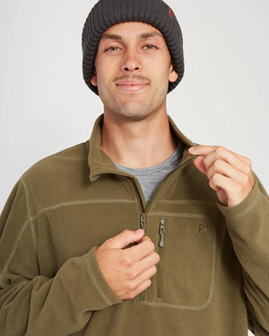 Marengo 1/4 Zip Neck Mens Seawool Fleece